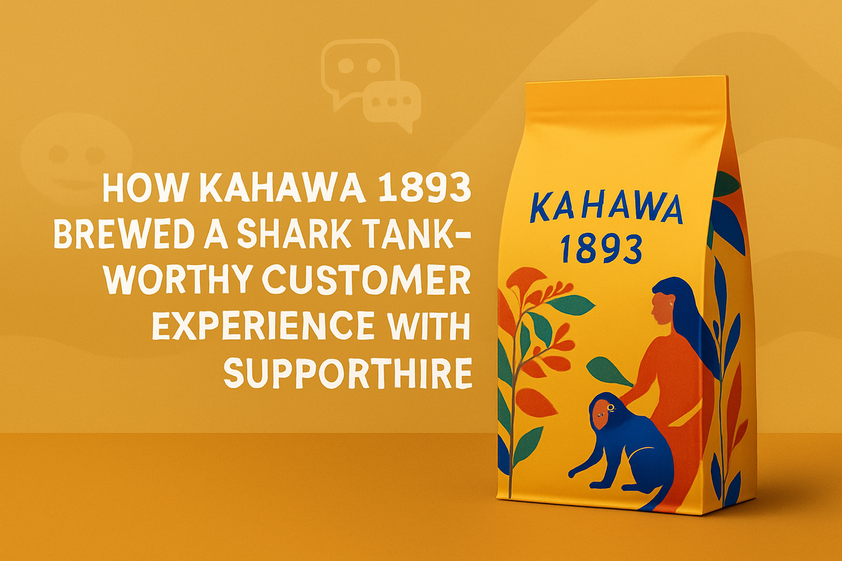 How Kahawa 1893 Brewed a Shark Tank-Worthy Customer Experience with SupportHire